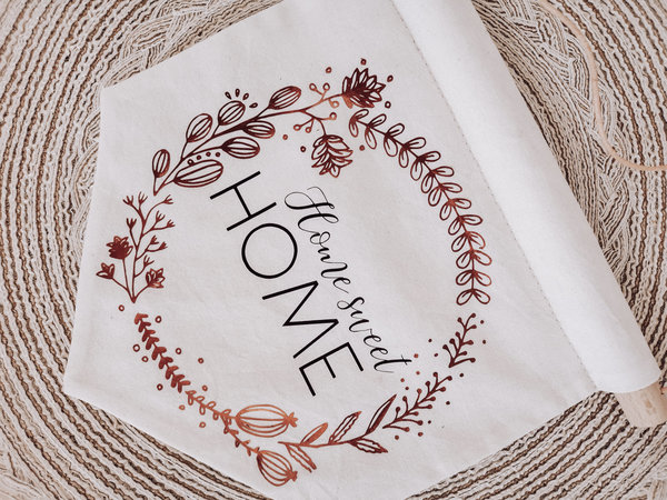 Home sweet Home- Medi Wimpel