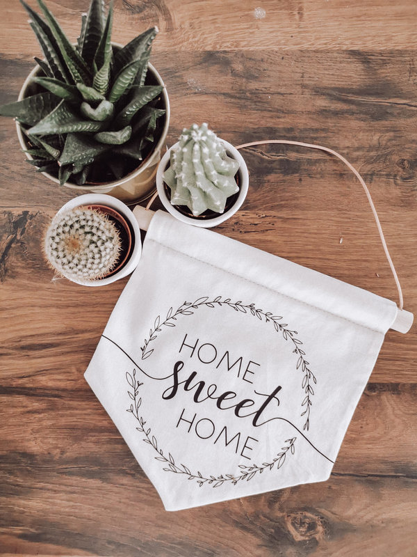 Home sweet Home- Medi Wimpel